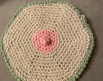 Double Thick Boobie Pot Holder - Mature - Free Shipping