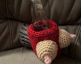 Drink Mitt Cozy with Boobies - Mature - Ready to Ship