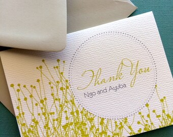 personalized thank sweet cards