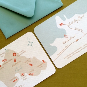 Hawaiian Island Save the Date, set, destination wedding, tropical invitation, floral, wedding announcement, engagement, maui, kauai