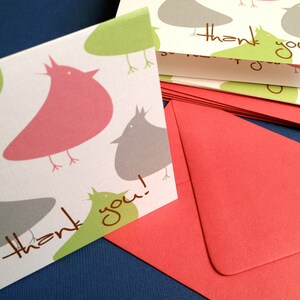 So Nice of You in pink, thank you cards set of 6 image 4