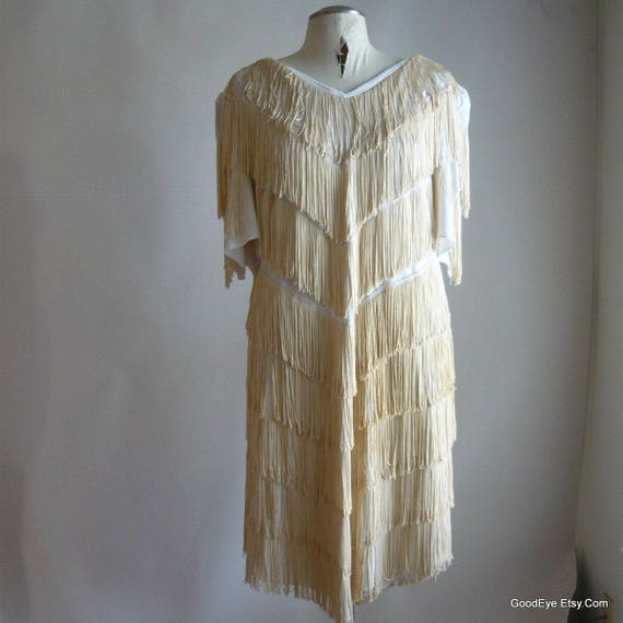 fringe dress size 18