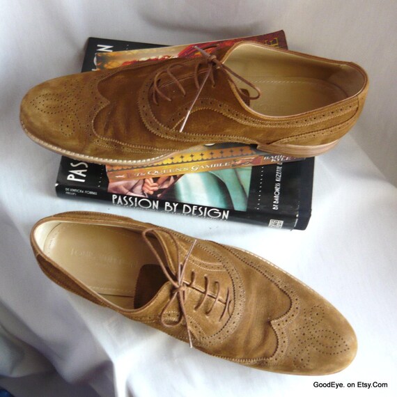 Vintage Men's Louis VUITTON Oxford Shoes / size 1… - image 4