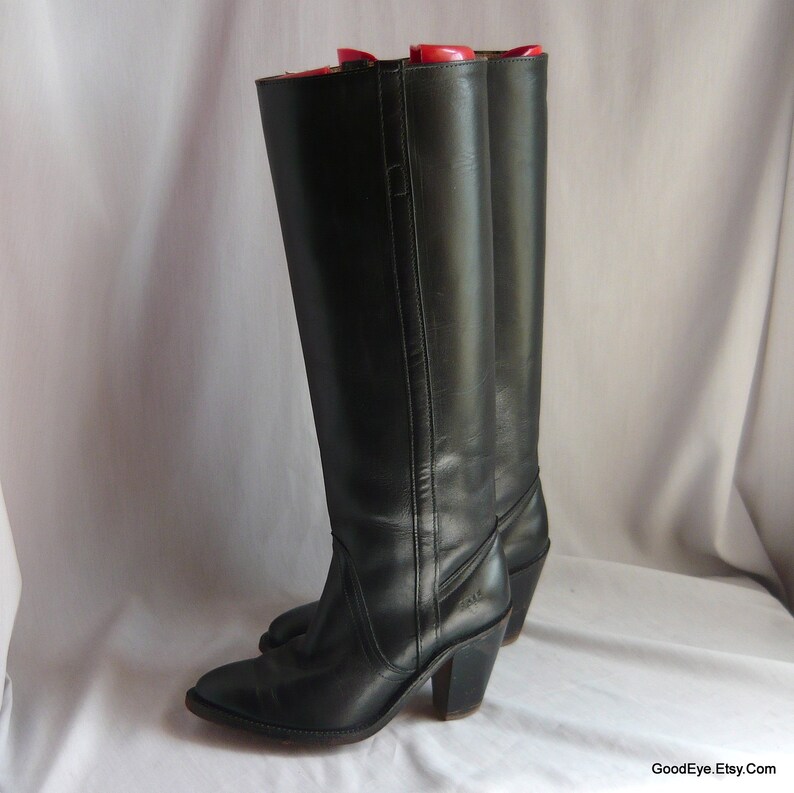 black frye cowboy boots