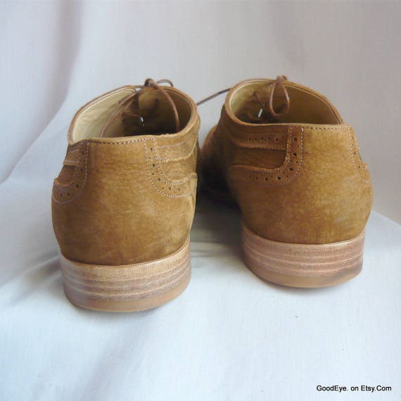 Vintage Men's Louis VUITTON Oxford Shoes / size 1… - image 7