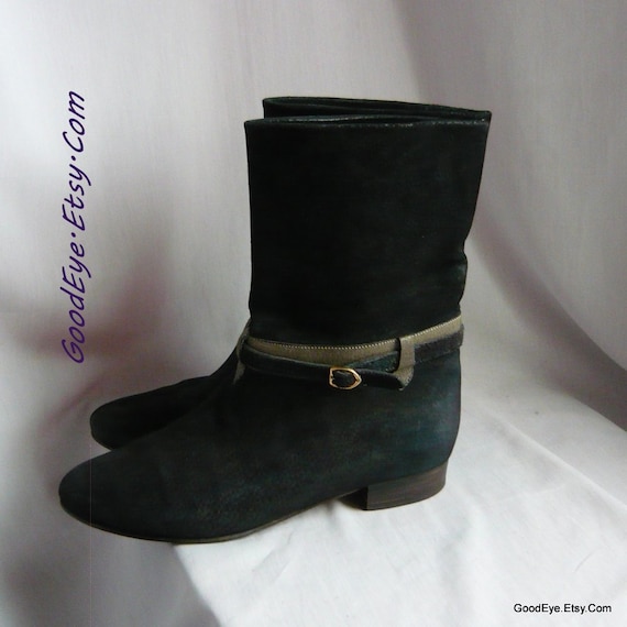 gucci suede ankle boot