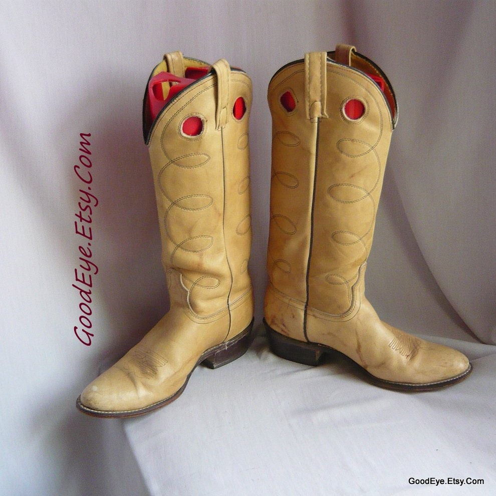 Vintage Acme Cowboy botas Ladies tamaño 9 .5 n Eu 41 UK 7 Port Hole Rope Stitched cuero hombres Western botas sz 8 C msde USA 1980s Vintage Acme Cowboy Cowboy Cowboy botas Ladies tamaño 9 .5 n Eu 41 UK 7 Port Hole Rope Stitched cuero hombres Western botas sz 8 C msde USA 1980s b164fc