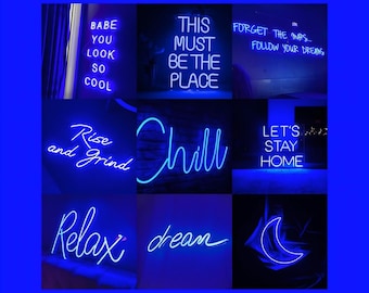 Custom Neon Sign Handmade Neon Sign Led Neon Sign Baby Shower Decor Neon Sign for Wedding Party Bar Wall Decor Garage Man Cave Sign Fun Neon