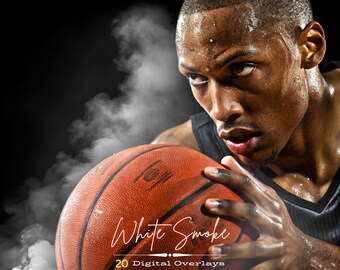 Smoke Photo Overlays: Realistic Effects for Sports & Portraits (PNG, Digital Download)