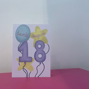 Tanti auguri - palloncini