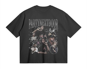 PARTYNEXTDOOR Graphic Tee: Vintage Oversized Bootleg Music Shirt