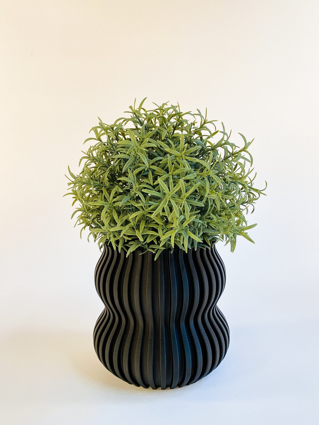 Ribbed Pot - Etsy