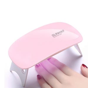 UV LED Mini Nail Fast dryer Lamp Nail Art Nail Care Nail Polish Polish Drying Manicure Cutics Salon 6W