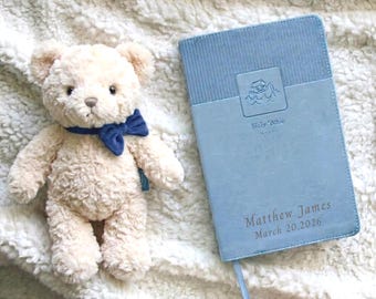 Custom Baby Bible Personalized NIV Bibles for Baptism Christening or Baby Shower Gift Laser Engraved Keepsake Bible