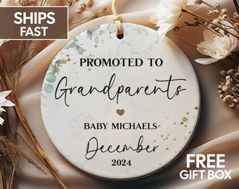 Grandparents Pregnancy Announcement Gift, New Grandparents Gift, Pregnancy Announcement Grandparents, Pregnancy Announcement Ornament