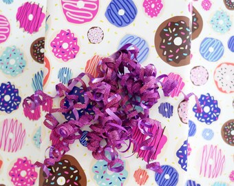 Gift Wrap, Wrapping Paper, Doughnuts Gift Wrap, Doughnuts Wrapping Paper, Wrapping Paper Rolls, Gift Wrapping