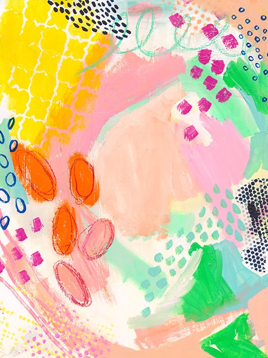 Abstract Art Gift Wrap Colorful Artful Wrapping Paper Any Etsy