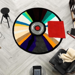 Kanye West CD Rug: Music Album Decor