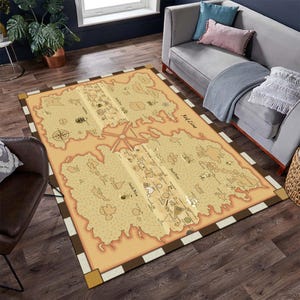 Film Dekor, Film Karte Teppich, Fantastische Film Karte, Karte Teppich, Fantastischer Teppich, Einzigartiger Teppich,Fantastischer Teppich,Teppich, Jungen Zimmer Teppich, Geschenke für Ihn