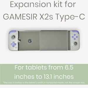 GameSir X2s Type-C コントローラー拡張キット (6.5～13.1 インチタブレット用) (コントローラーは付属しません)