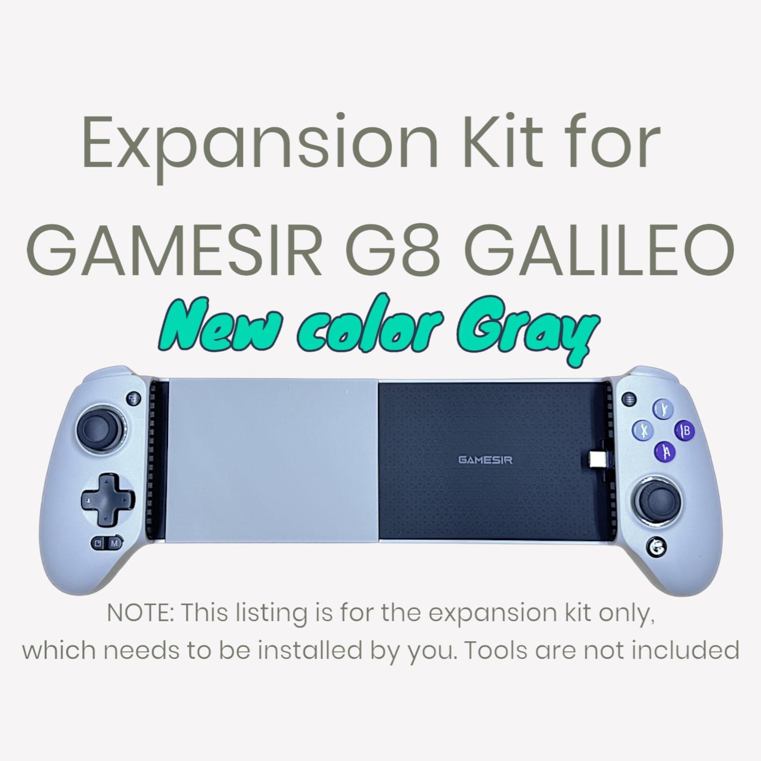 Expansion kit for GAMESIR G8 GALILEO Controller for tablets until 13.7 inch 350mm such as the Samsung Galaxy Tab S9 Ultra 14.6" or iPad Pro