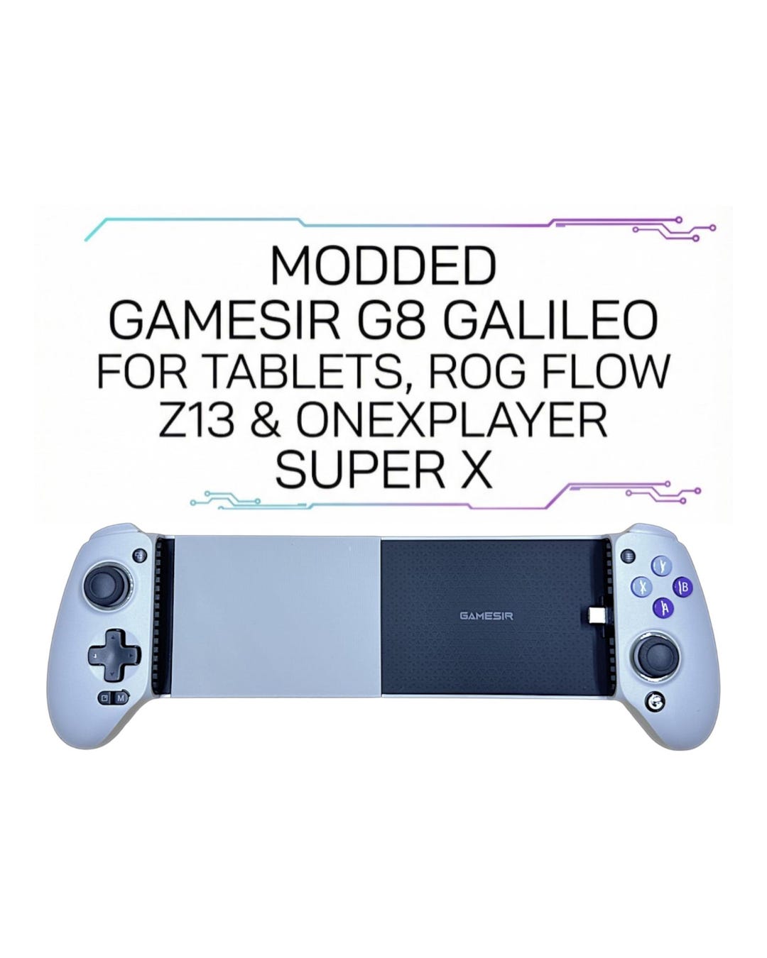 Modded Gamesir G8 Galileo USB-C Mobile Tablet Gaming Controller