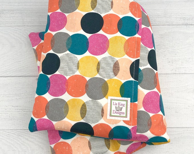 Microwavable Large Heating Pad, Hot Cold Pack, Removable Cover, Heat Therapy, Soothing, Rice