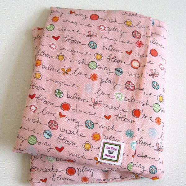 Large Heating Pad (Microwavable)  // Cold pack // Buckwheat Seeds  and Rice // Removable Cover