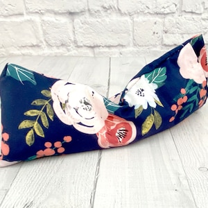 Eye Pillow, Migraine and Headache Relaxer, Removable cover, Flaxseed, Aromatherapy, Soothing Relief, Eye Strain