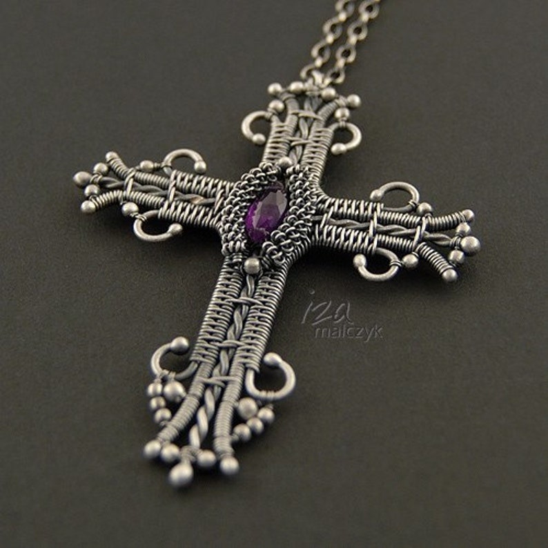 Cross Step by Step Tutorial Pure Wire-wrapping No - Etsy