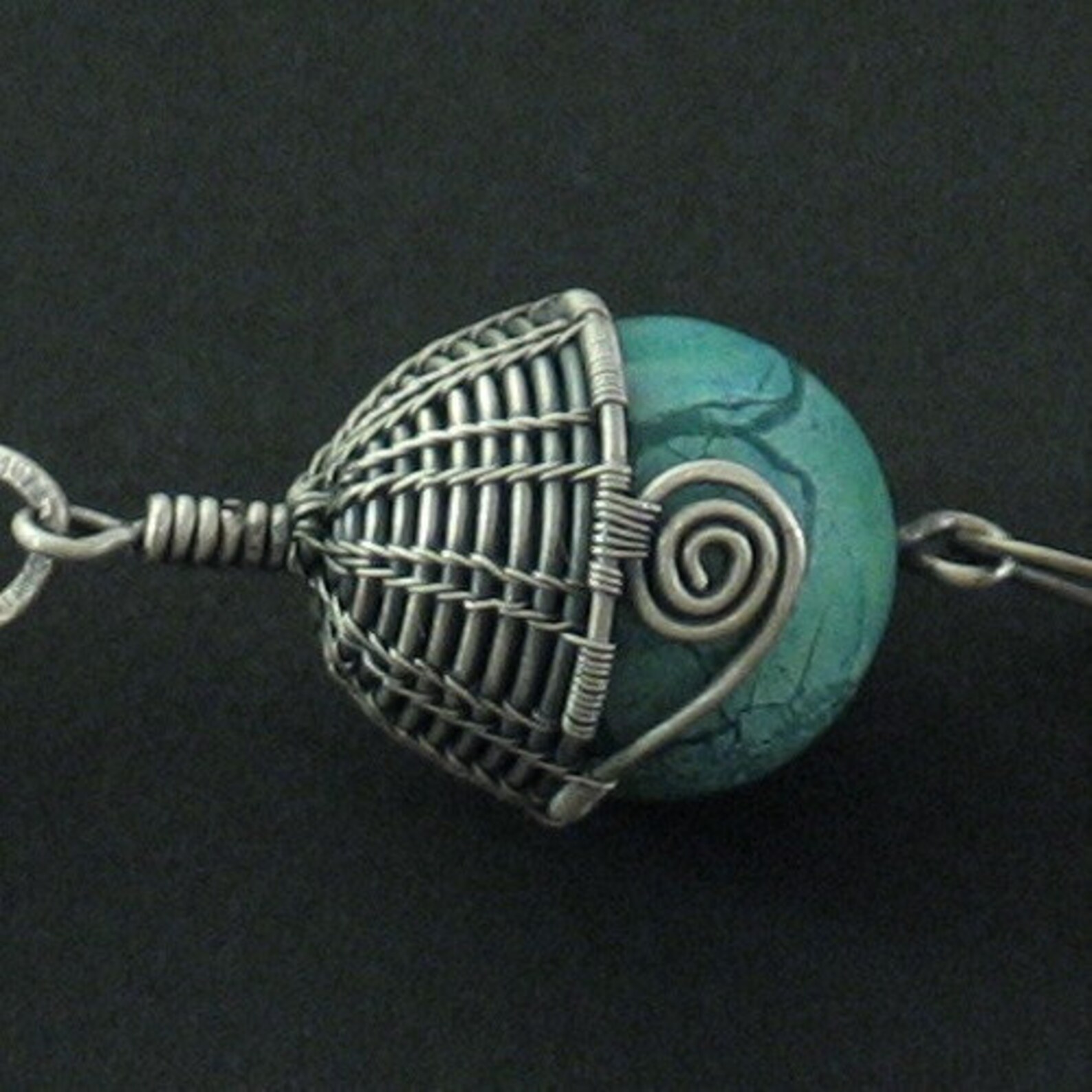 Wire Woven Bead Cap TUTORIAL Instant Download via Etsy Etsy