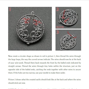 The Locket Pendant Tutorial a lesson in wire wrapping and soldering silver image 8