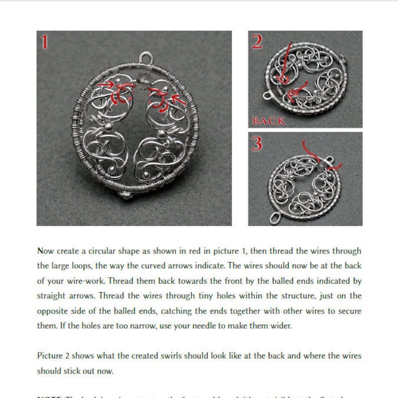 The Locket Pendant Tutorial a lesson in wire wrapping and soldering silver image 8