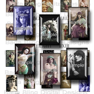 1 x 1 1/2 Zoll romantische Zigeuner für gelötete Anhänger INSTANT digitalen DOWNLOAD bei Kasse, Zigeuner, Wahrsager, Tarotkarten, Boho