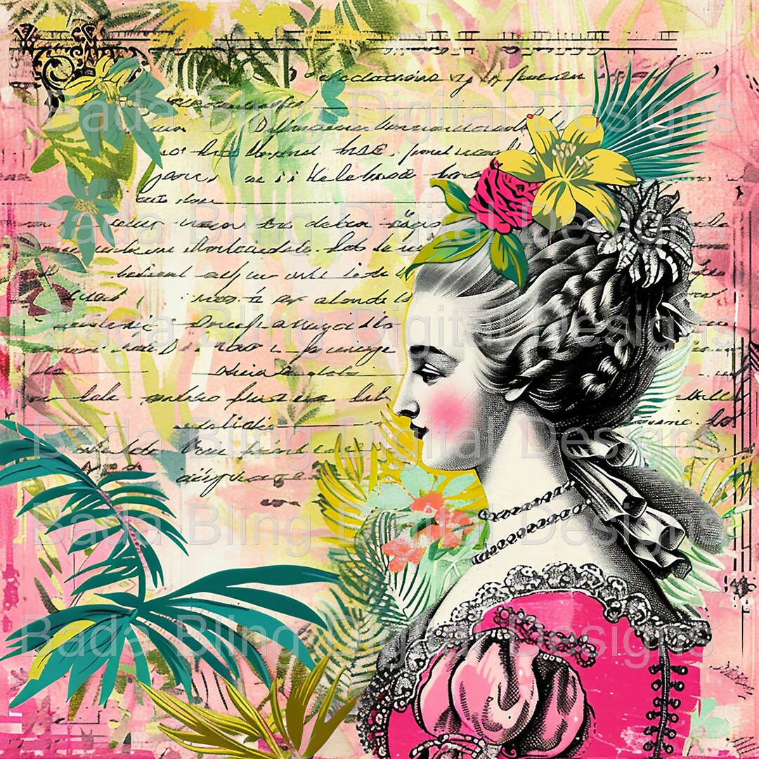 Marie Antoinette on Vacation in the Tropics Sheet #3 Original Art ...