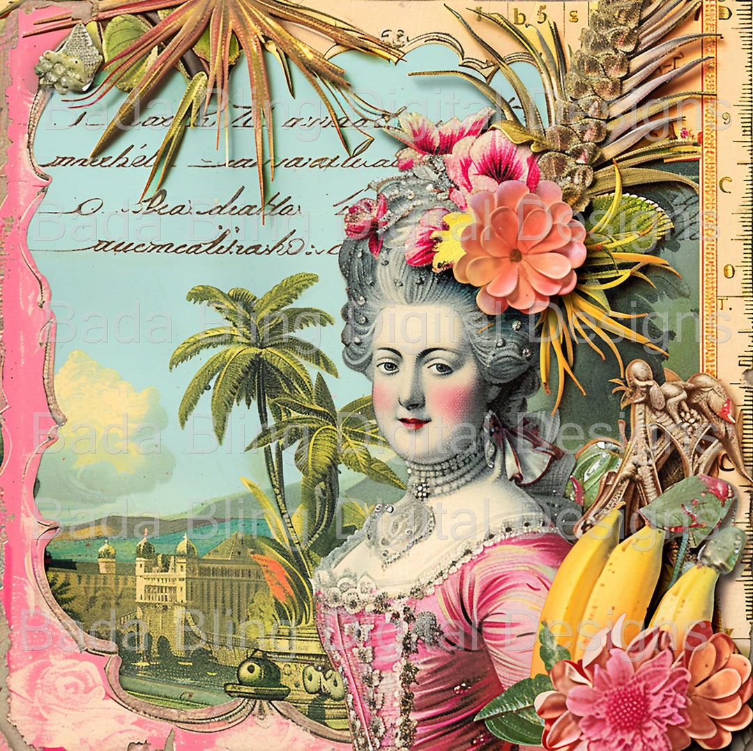 Marie Antoinette on Vacation in the Tropics Sheet #1 Original Art ...