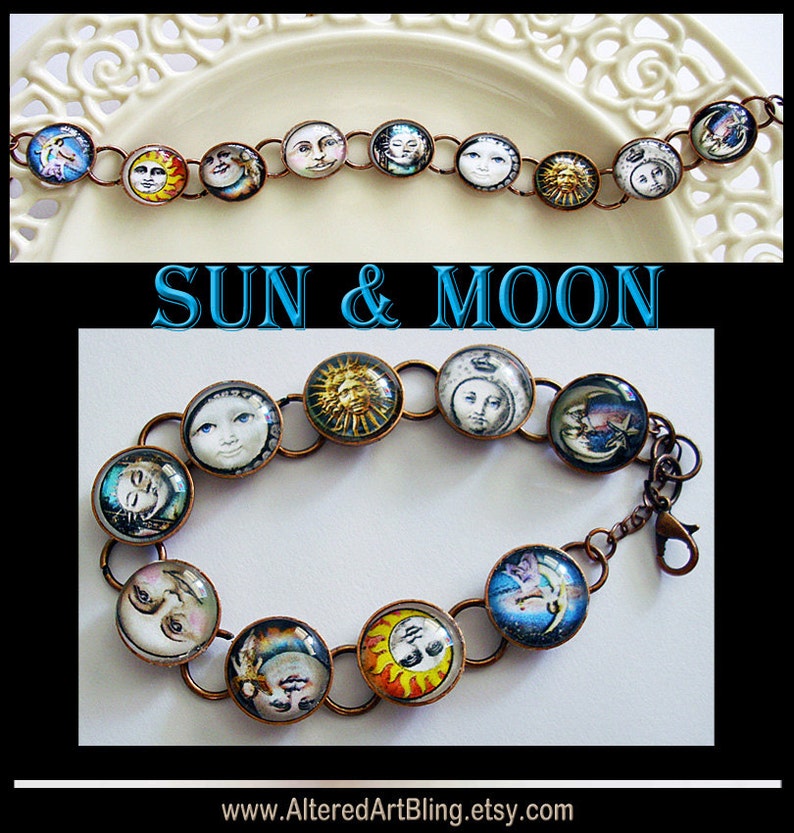 Sun earrings for charms Stars INSTANT Digital Download 12mm,14mm and 20mm celestial graphics cuff links photo bracelets Moon