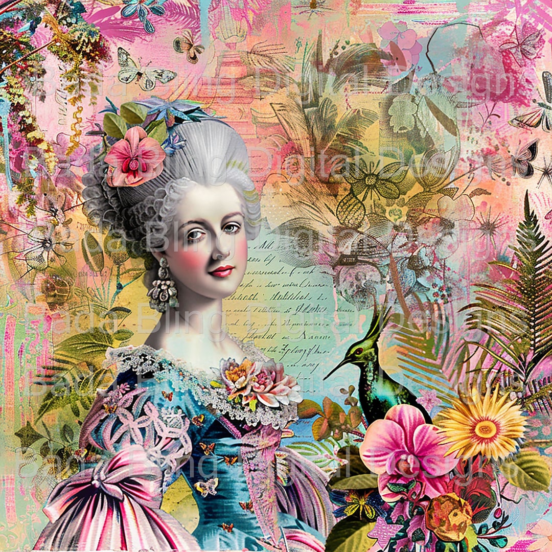 Marie Antoinette on Vacation in the Tropics Sheet #7 Original Art ...