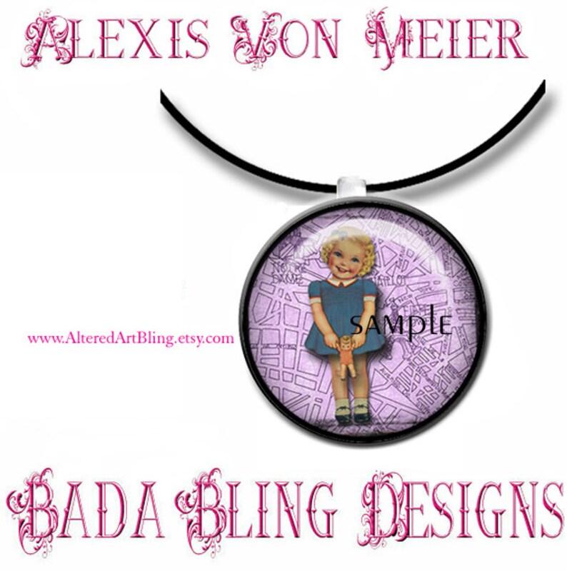 Hey Baby Doll 25mm 20mm and 16mm Circles... INSTANT DIGITAL Etsy