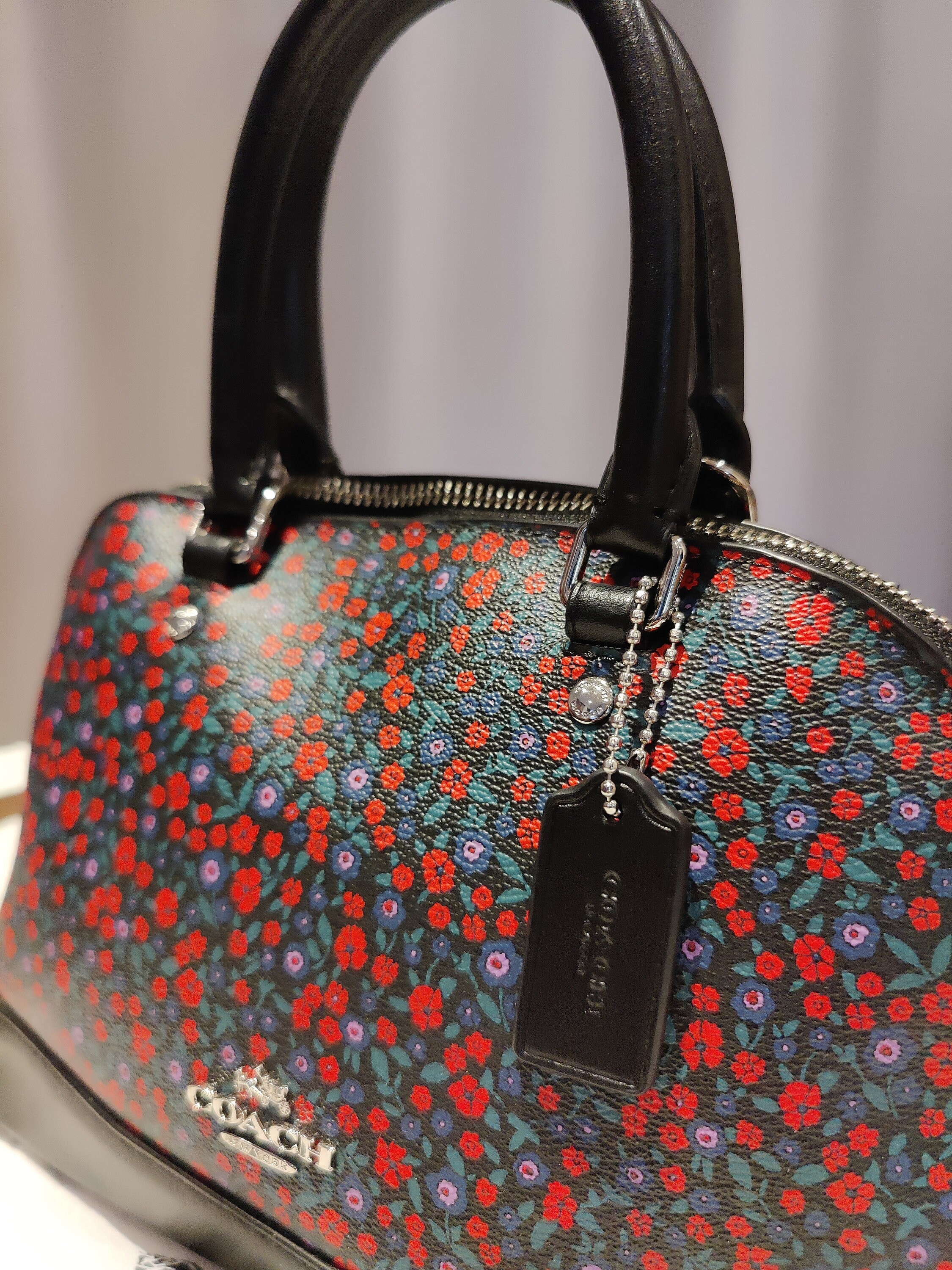 Floral coach bags Etsy