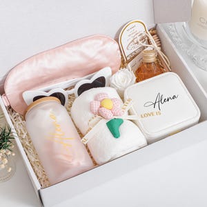Personalisierte Geschenk-Box-Set, Hygge Geschenk, HouseWarming Giftset, Geschenk Für Mama, Hochzeitsgeschenk, Geburtstag Box Für Sie