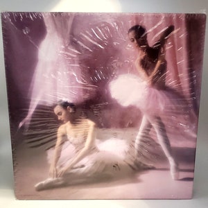 Verzegelde nieuwe vintage springbokballerina&#39;s uit 1992 in roze legpuzzel voor hallmark-kaarten NIB