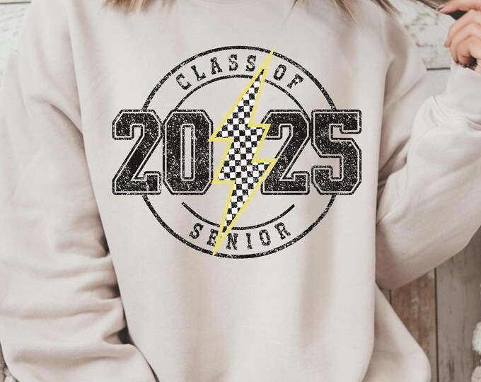 Senior 2025 Grad T-Shirt | Gift for High School and College Seniors | Keepsake for Seniors 2025 | Distressed | Unisex Graduation Shirt