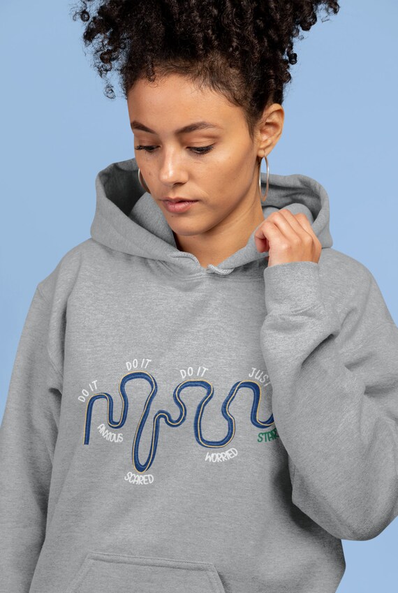 Do It Anxious Motivation Hoodie| Mental Health Hoodie| Positive Vibes| Motivational Hoodie