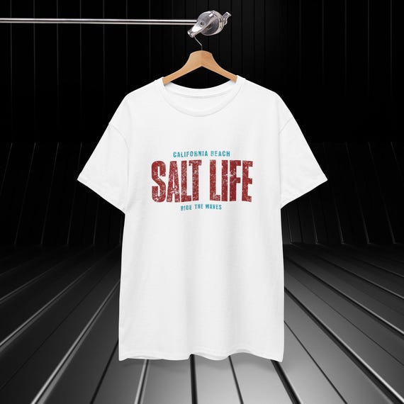Salt Life T-Shirt | Ocean Lover Tee | Beach Shirt for Men & Women | Watersport Gift | Summer Vacation Outfit | Coastal Graphic Tee