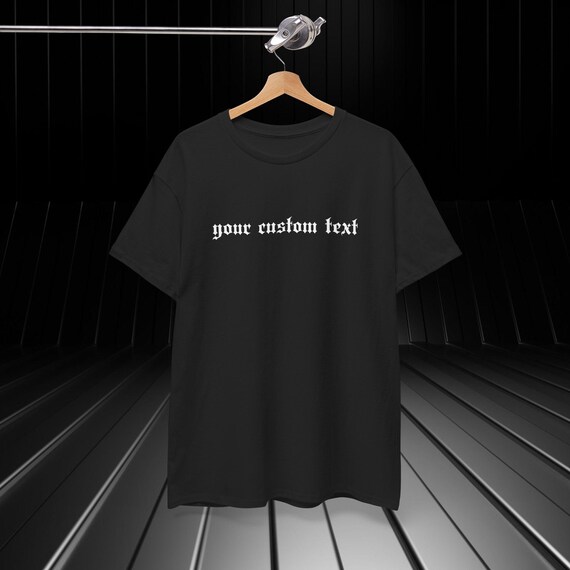 Custom T-Shirt | Personalized Unisex Tee | Custom Graphic Cotton Shirt | Unique Gift Idea for Birthdays, Anniversaries, or Everyday Wear