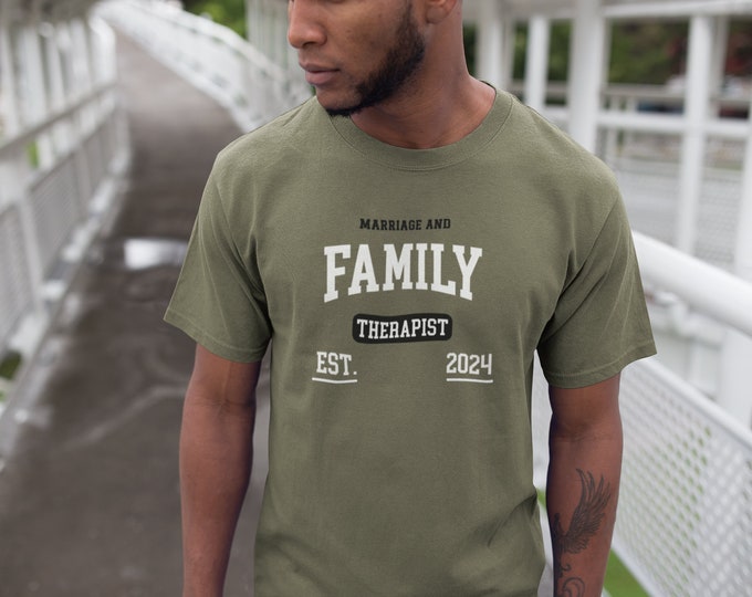 Marriage and Family Therapist Shirt| MFT Grad Gift| Marriage Counselor