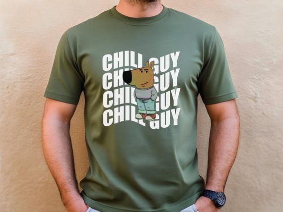 Chill Guy Meme T-Shirt | Funny TikTok Graphic Tee | Trendy Unisex Casual Shirt | Viral Meme Graphic Tee | Relaxed Chill T-Shirt