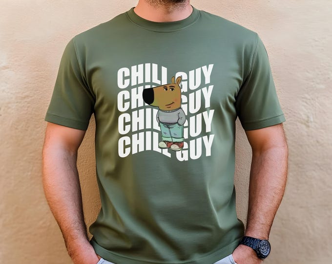 Chill Guy Meme T-Shirt | Funny TikTok Graphic Tee | Trendy Unisex Casual Shirt | Viral Meme Graphic Tee | Relaxed Chill T-Shirt