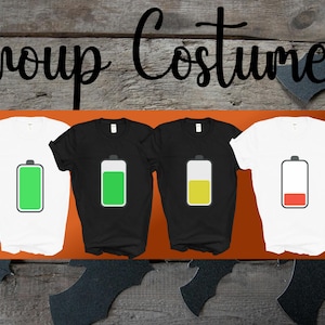 Group Halloween Costumes Simple Couples Costume T Shirt Funny Family Halloween Shirt Costumes